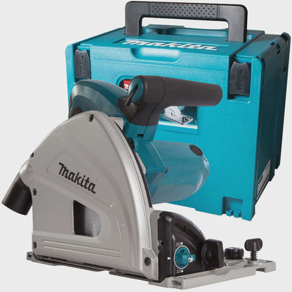 Makita SP6000J1/1 110V 165mm Plunge Saw with 1.5m Guide Rail & Mac Case