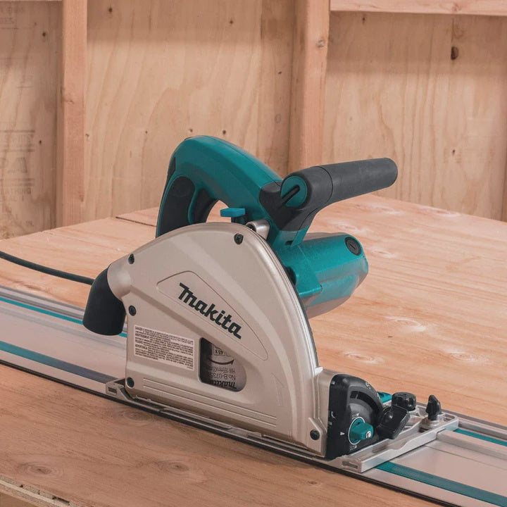 Makita SP6000J1/1 110V 165mm Plunge Saw with 1.5m Guide Rail & Mac Case