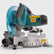 Makita LS0815FLN 216mm Sliding Compound Mitre Saw 240V with Laser LED Light & Leg Stand