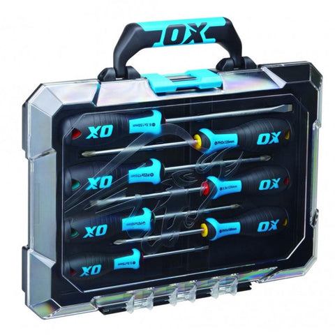 OX Tools P360207 Pro Screwdriver 7 Piece Set in Case OX-P360207