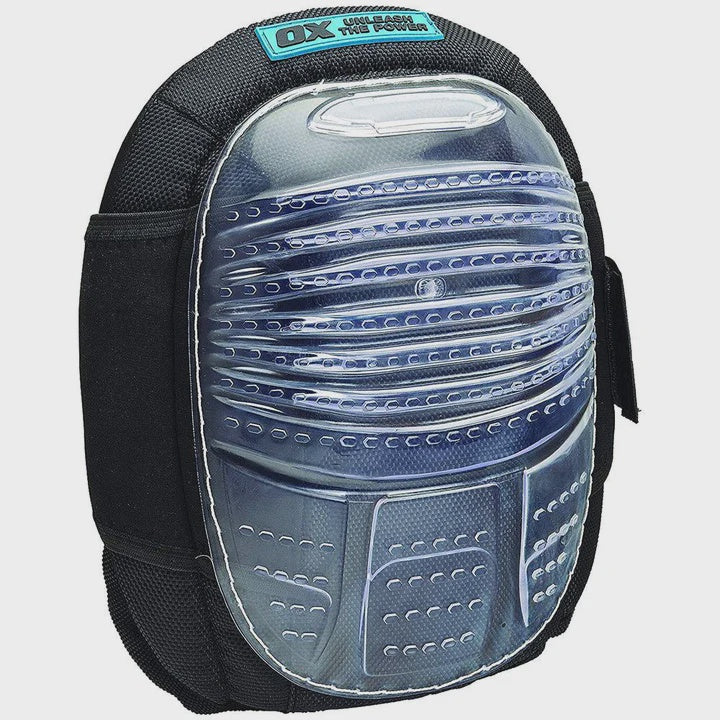 OX Tools S246201 Safety Heavy Duty Soft Gel Filled Knee Pad Clear/Black OX-S246201