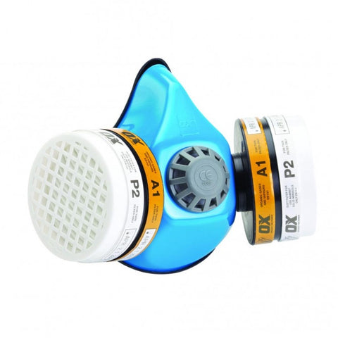 OX Tools S247801 Twin Half Mask Respirator OX-S247801