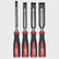 Milwaukee Beveled Edge Chisels Set 4 Piece 4932479897 - SPL