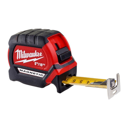 Milwaukee 5m 16ft Magnetic Measure Tape 4932464602