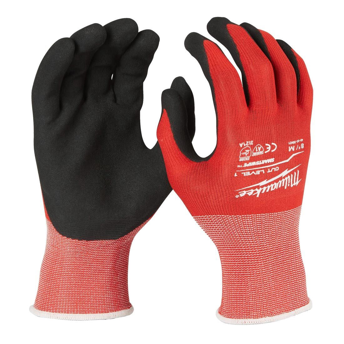 Milwaukee Cut-Resistant Dipped Gloves Cut Level 1 Size XL 4932471418