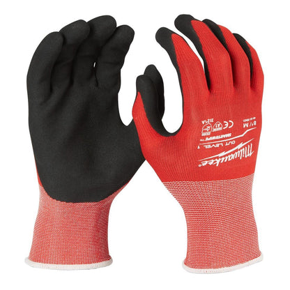 Milwaukee Cut-Resistant Dipped Gloves Cut Level 1 Size XL 4932471418
