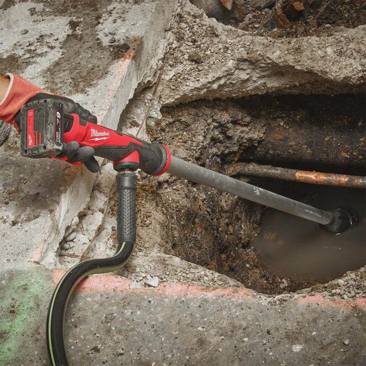 Milwaukee M12BSWP-0 12V Hydropass Stick Water Pump with 2 x 2.0Ah Battery & Charger