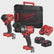 Milwaukee M18 FPP2A3-502X 18V Fuel Combi Drill + Impact Driver with 2 x 5.0Ah Battery Charger & Case 4933480876