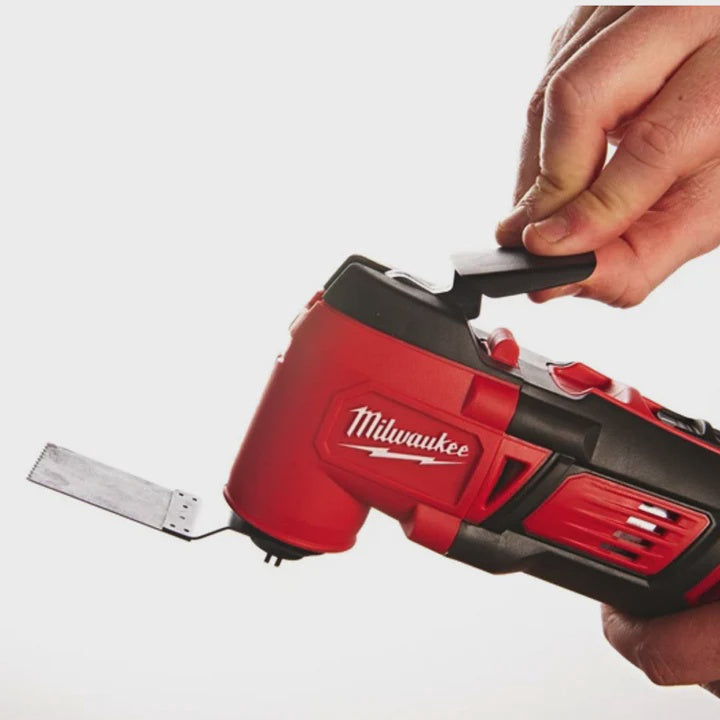 Milwaukee M18BMT-0 M18 18V Compact Multi Tool Body With 8 Piece Accessories Set