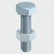 Timco 6 x 25 mm Hex Set & Hex Nut BZP M6 (100/TimBag) 625SNZB