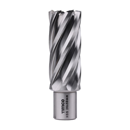 Timco 26 x 50 mm Addax HSS M2 Broaching Cutter Long Titanium-Aluminium Nitride Coating BCL26