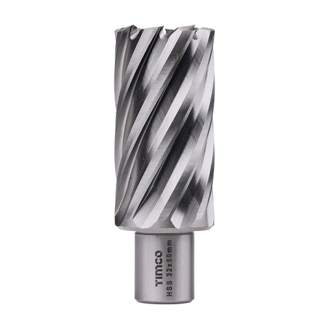 Timco 32 x 50 mm Addax HSS M2 Broaching Cutter Long Titanium-Aluminium Nitride Coating BCL32