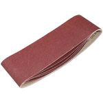 Timco Addax 100 x 610mm 40 Grit Sanding Belts Red Pack of 5 231147