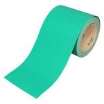 Timco 115mm x 10m Sandpaper Roll Green 120 Grit Long life 231823