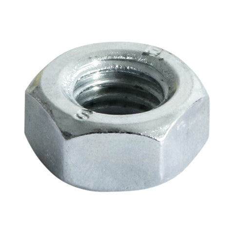 Timco Hexagonal Full Nut (DIN 934) Zinc M12 (10/TimBag) 12HNUTZP
