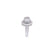 Timco Metal Construction Light Section Screws Hex EPDM Washer Self-Drilling Exterior Silver Organic 5.5 x 25mm L25W16B