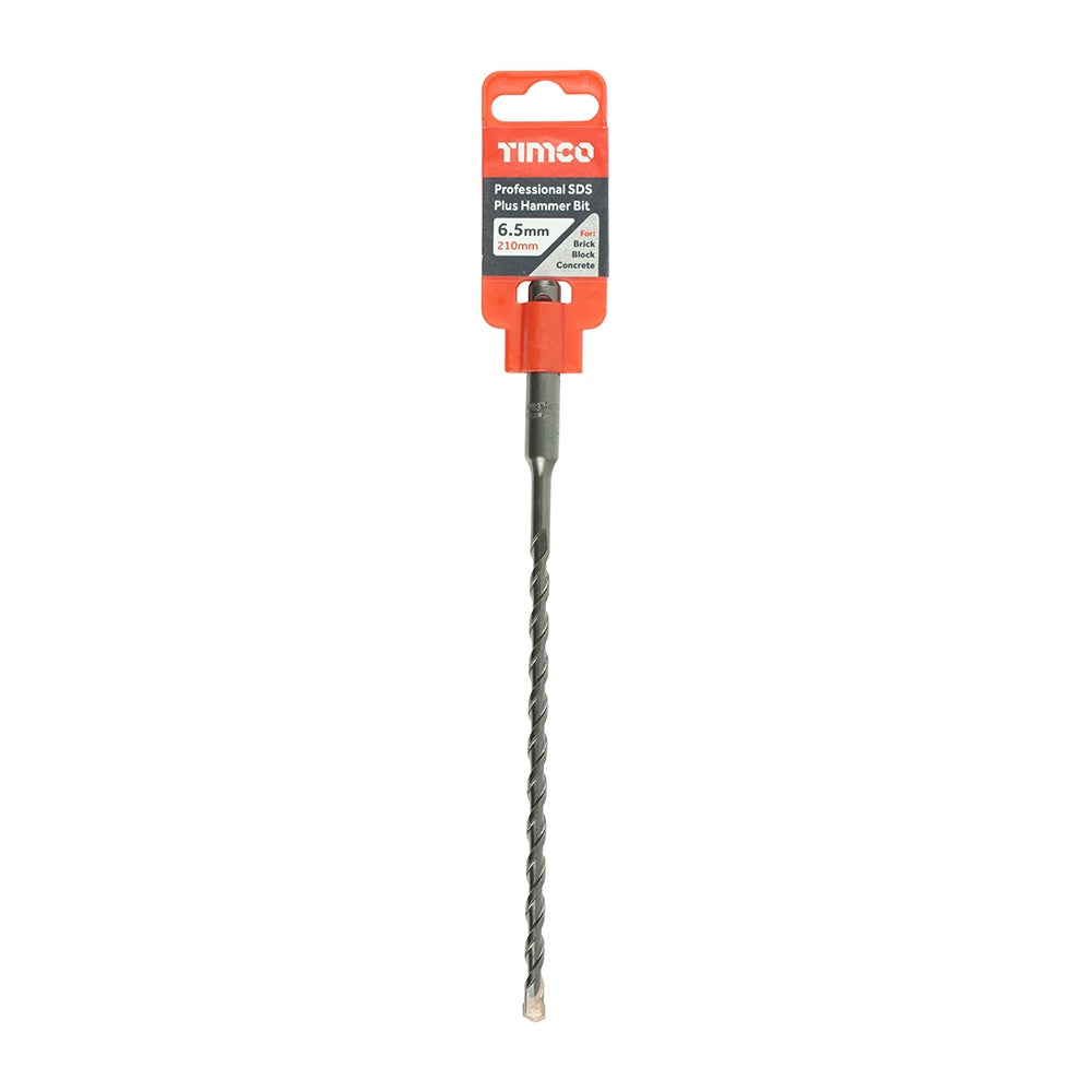 Timco 6.5 x 210mm Professional SDS Plus Hammer Bit High quality  AP65210