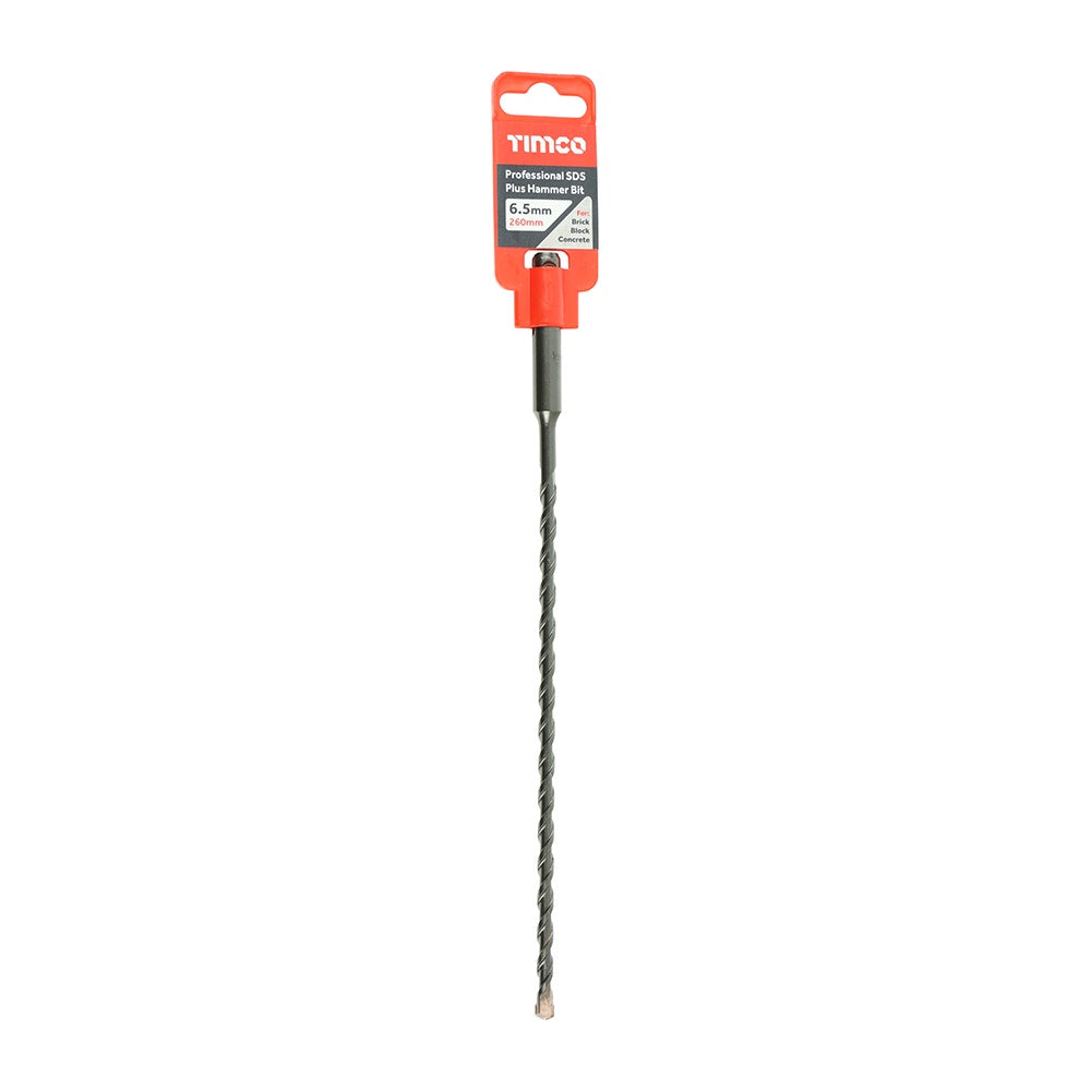 Timco 6.5 x 260mm Professional SDS Plus Hammer Bit High quality  AP65260