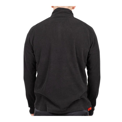Timco Half Zip Overhead Fleece -Black Half-length front zip Large HZOFBL