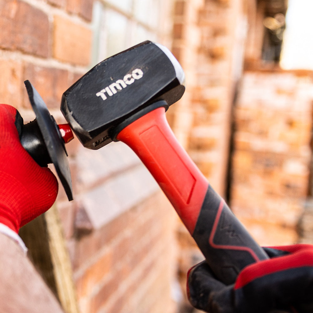 Timco 40oz Heavy duty Lump Hammer High Strength Fibreglass 468125