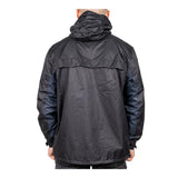 Timco Waterproof Lined Rain Jacket Front zip Adjustable Cuffs Black Extra Large LRJ1001XL