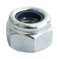Timco M16 Nylon Nut DIN 982 BZP Type P Zink Plated (4/Tim Pack) 16NPP