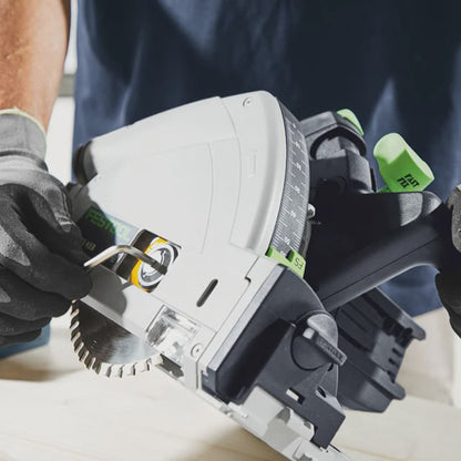 Festool TSC 55 KEB-Basic-5,0 GB 18V BL Plunge Cut Saw - 577589 With 2 x 5.0Ah Batteries, Charger & Guide Rail Kit
