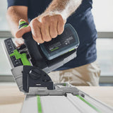 Festool TSC 55 KEB-Basic-5,0 GB 18V BL Plunge Cut Saw - 577589 With 2 x 5.0Ah Batteries, Charger & Guide Rail Kit