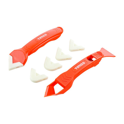Timco 7pcs Multi-functional Sealant Remover and Profiler Kit 720592