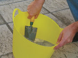 Faithfull 42 Litres Heavy-Duty Polyethylene Flex Yellow Tub FAIFLEX42Y