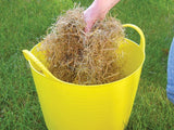 Faithfull 42 Litres Heavy-Duty Polyethylene Flex Yellow Tub FAIFLEX42Y