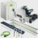 Festool TSV 60 KEBQ-Plus 230V GB Plunge-Cut Saw - 576733 With 2 x Guide Rail, Connector, Clamp & Bag