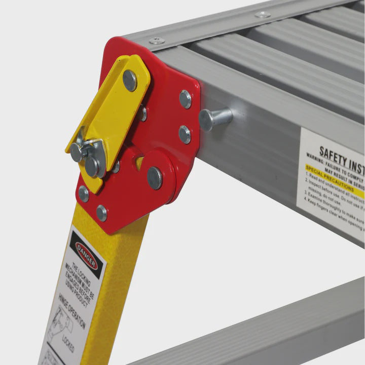 Excel 600 x 600mm Fibreglass Heavy Duty Platform Folding Hop Up Pack of 2