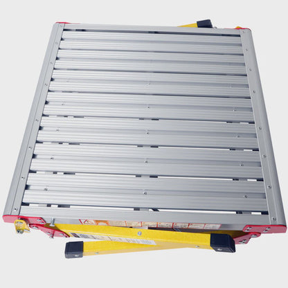 Excel 600 x 600mm Fibreglass Heavy Duty Platform Folding Hop Up Pack of 2