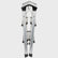 Excel Heavy Duty Fibreglass 4 Tread Ladder with 3 Step Hop Up Ladder