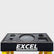 Excel Heavy Duty Fibreglass 4 Tread Ladder with 3 Step Hop Up Ladder
