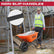 Excel Heavy Duty 100L Wheelbarrow HDPE Plastic Tray Extra Puncture Proof Wheel