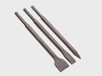Faithfull 3 Piece SDS+ Chisel Bit Set Concrete & Masonry XMS25SDSSET