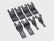 Faithfull 8 Piece Mixed Multi-Tool Cutting Wood Blade Set XMS25MULTI8