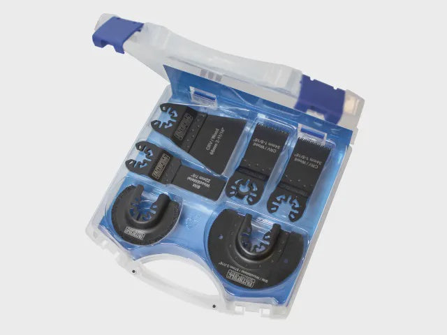 Faithfull 7 Piece Multi- Function Tool Blade Set For Multi-Function Oscillating Tools FAIMFKIT7