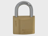 Faithfull 40mm Brass & steel shackle Padlock Lock Features 3 Keys FAIPLB40
