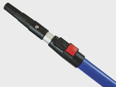Faithfull 1-2m (3.2-6.5ft) Roller Frame Top Quality Extension Pole FAIREXPOLE