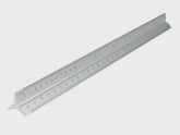 Faithfull 300mm Aluminium Triangle Scale Rule Precision Drawing FAIRULETRI