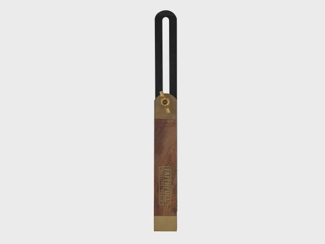 Faithfull 230mm 9" Carpenters Square Sliding Bevel Spring Steel Blade FAISB9