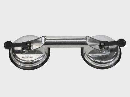 Faithfull Double Pad Aluminium Pro Suction Lifter FAISUCPAD2P