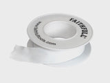 Faithfull 12mm x 12m P.T.F.E Tape White Plumbers & Heating Engineers FAITAPEPTF10
