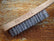 Faithfull Heavy-Duty Scratch Brush Four Row 28 Gauge Wire Bristles  FAI6804F