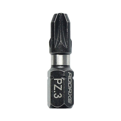 Timco No.3 x 25mm Impact Driver Bits PZ Handy Bit Pack 3PZ25X6