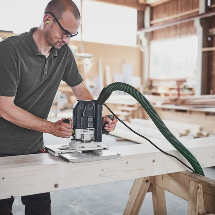 Festool OF 2200 EB-Plus 1/2" Router Cutter 230V GB - 576218 With Router Accessories Set 5768320