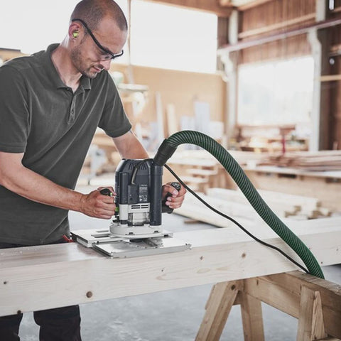 Festool OF 2200 EB-Plus 1/2" Router Cutter 230V GB - 576218 With Router Accessories Set 5768320